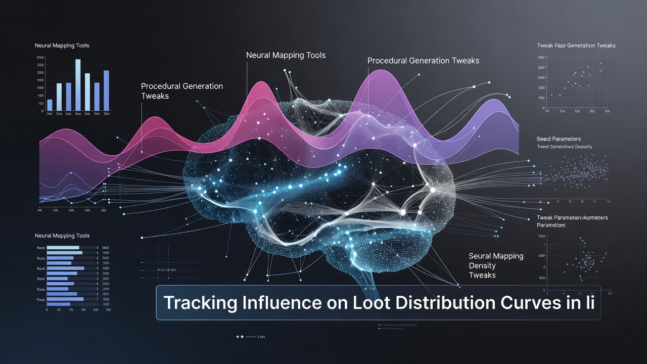 Heatmap analysis of loot spawn locations after procedural adjustments in a battle royale title