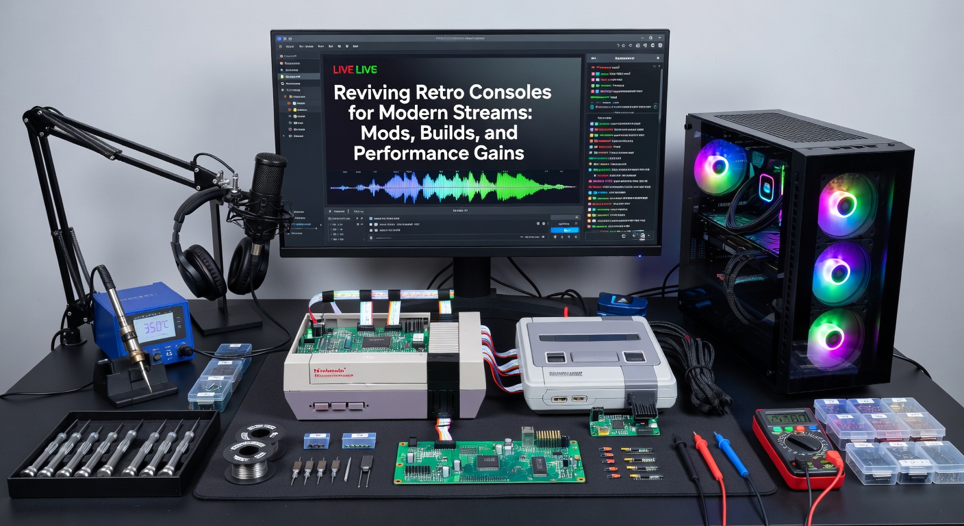 Custom FPGA build replicating multiple retro consoles for low-latency streaming output